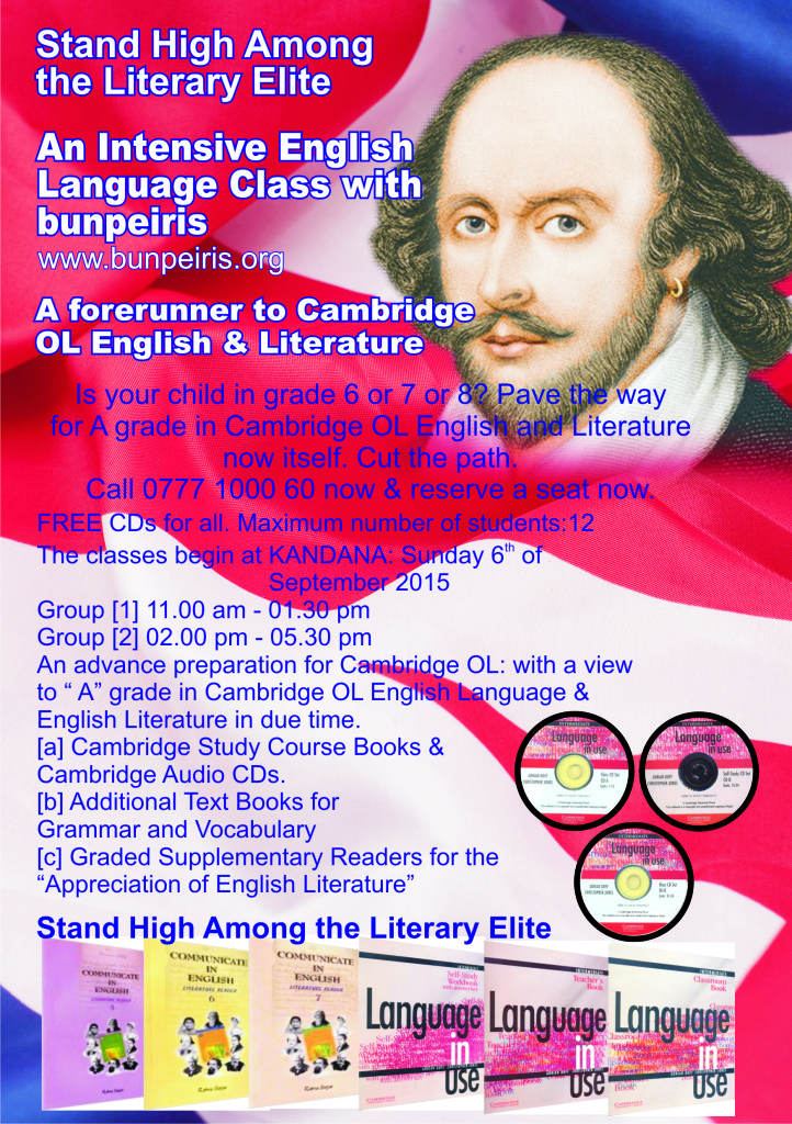 Tuition in English language for grade 6,7,8